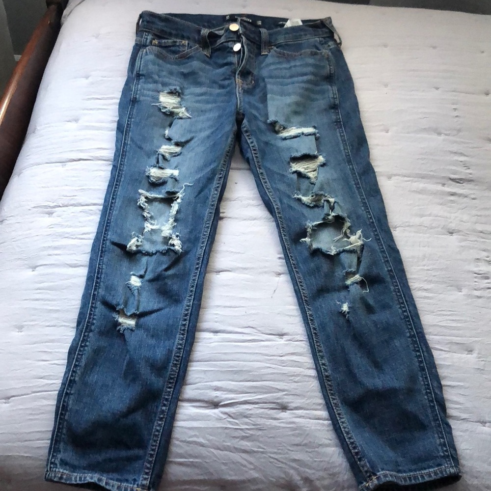 blue boy friend jeans